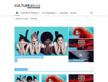 Tablet Screenshot of culture-et-plus.com